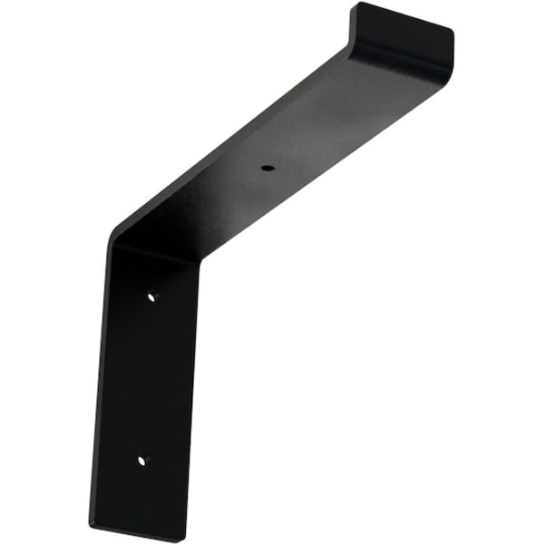 Ekena Millwork Steel Truss Shelf Bracket, Powder Coated Black 2"W x 10"D x 7 1/4"H BKTM02X10X07TSPBL - main